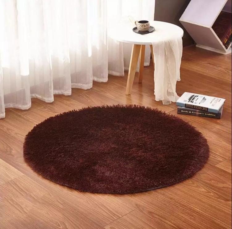 CAFE REDONDA PELUDA 150X150