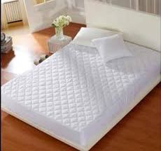 CUBRECOLCHON DOS PLAZAS BLANCO IMPERMEABLE