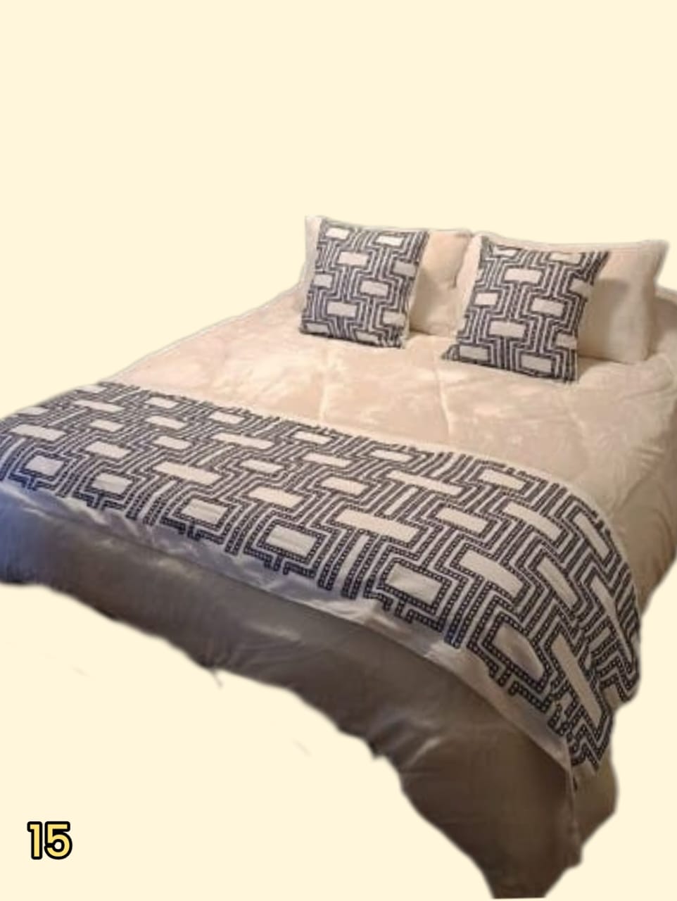 PIECERA + DOS FUNDAS 15