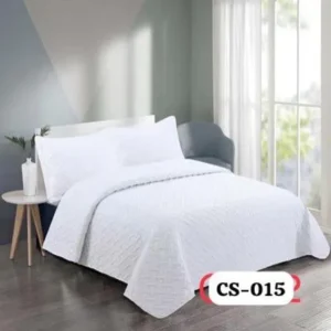 BLANCO PLAZA Y MEDIA QUILT