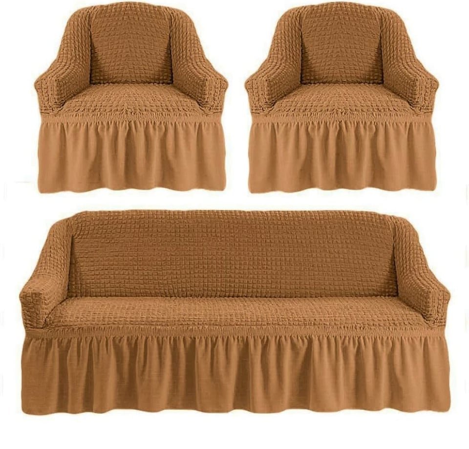 PACK CUBRESILLON TURCO CAFE CLARO 3+1+1 CUERPO
