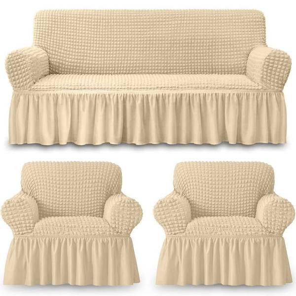 PACK CUBRESILLON TURCO BEIGE 3+1+1 CUERPO