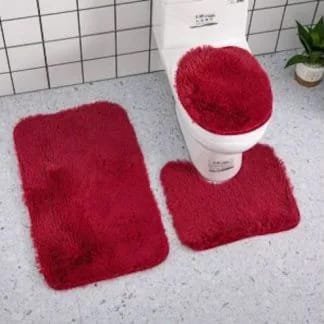 SET DE BAÑO- BURDEO LISO